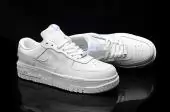 chaussures casual femme air force 1 pixel nike bone white